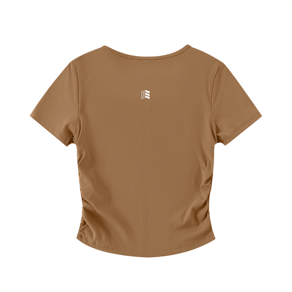 Ruched Crop Top