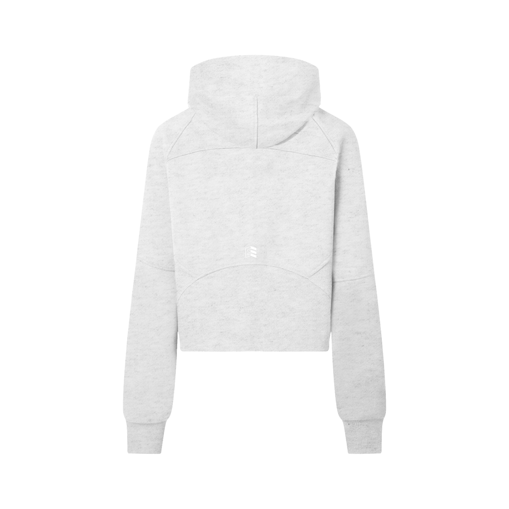 Women's Cropped Half-Zip Hoodie