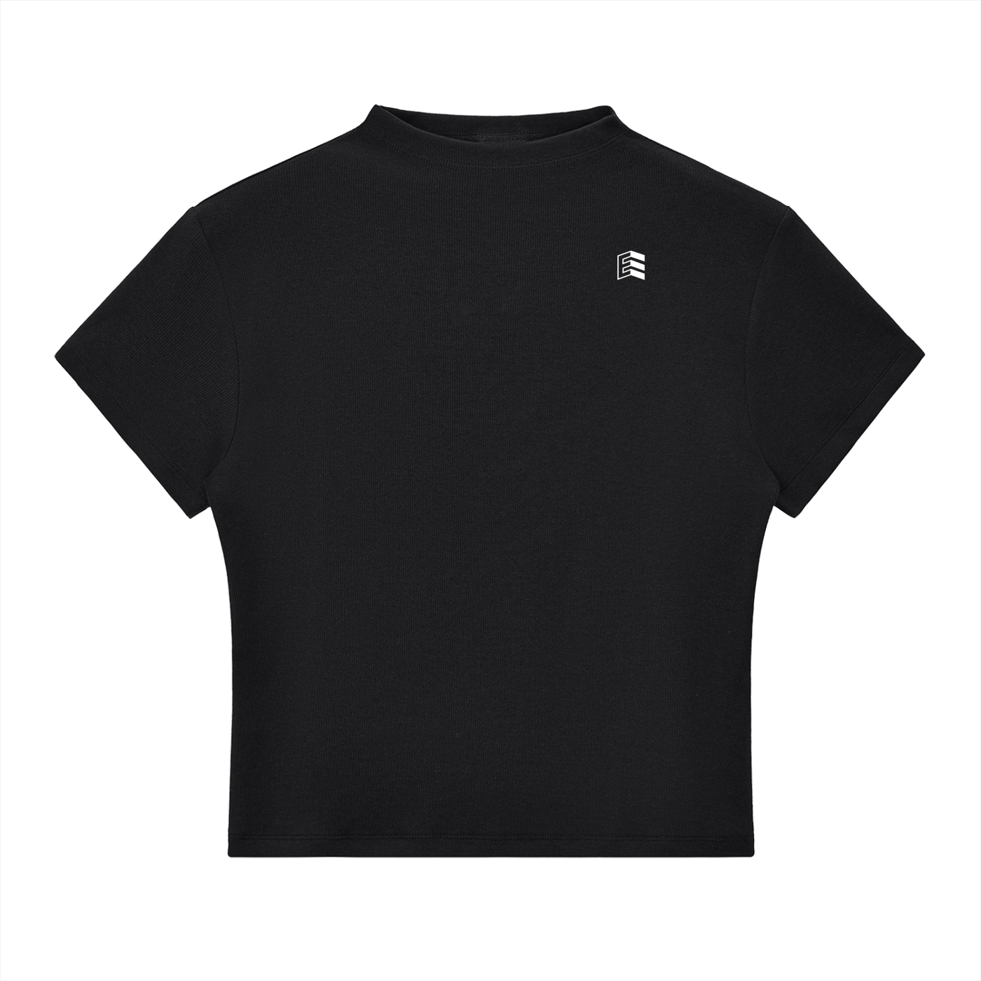 Women's Slim Fit Mock Neck Tee