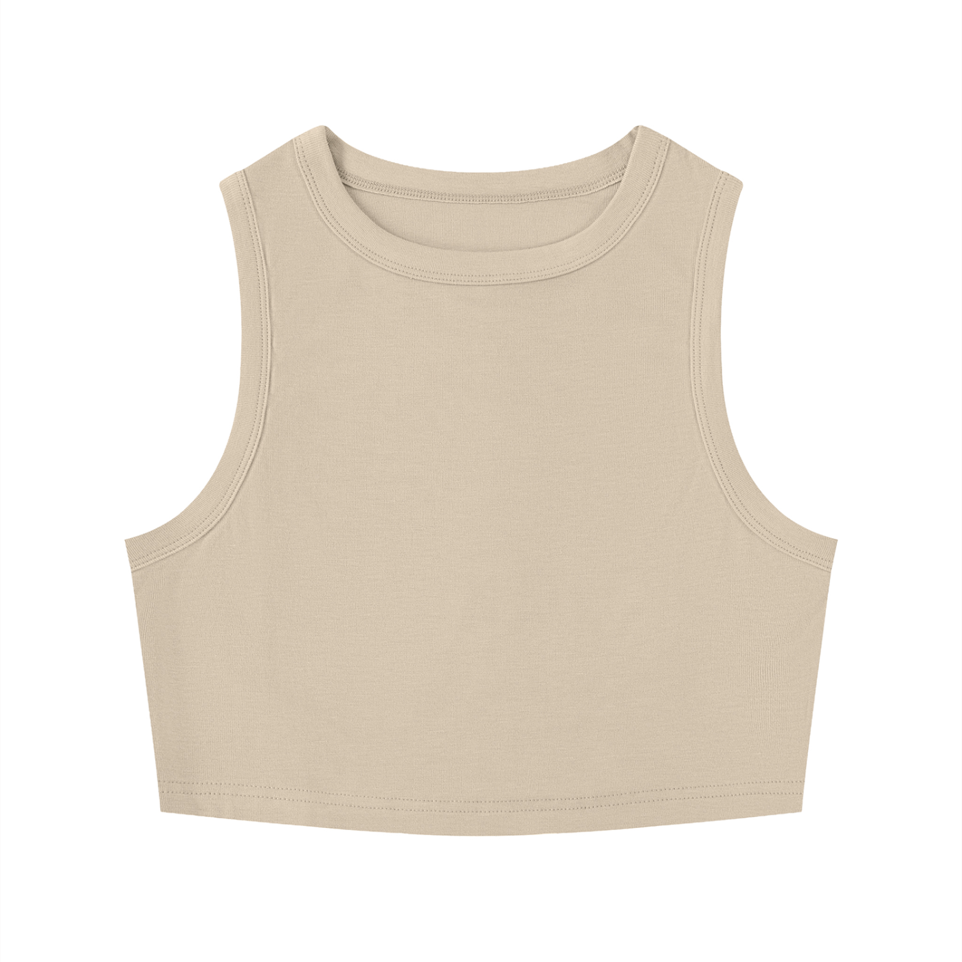 Women's Fitted Crop Tank Top