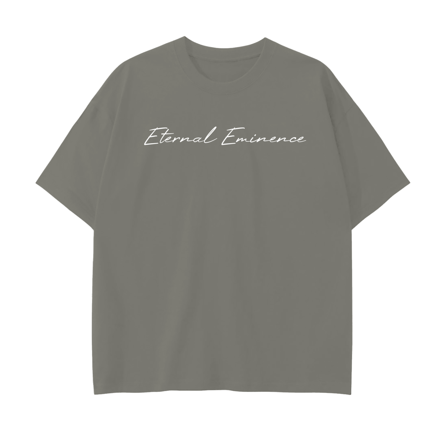 Signature Script Drop-Shoulder Tee