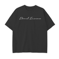 Signature Script Drop-Shoulder Tee