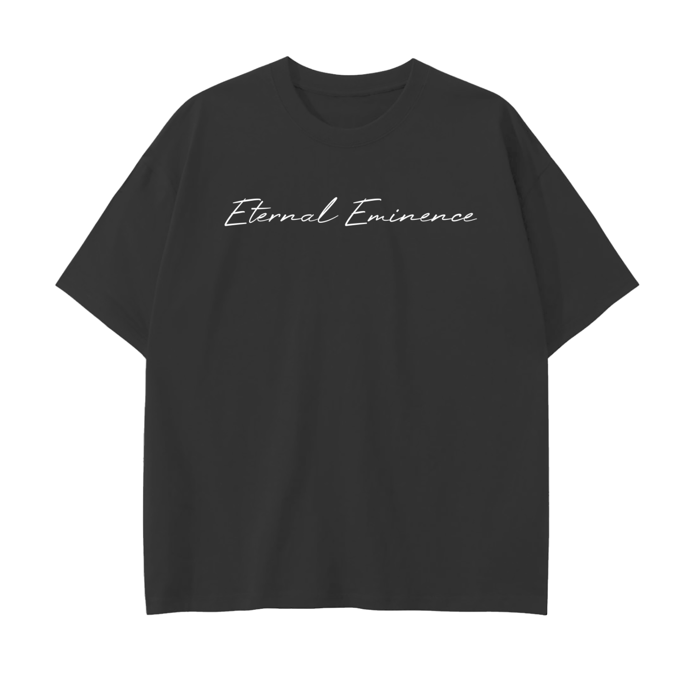 Signature Script Drop-Shoulder Tee
