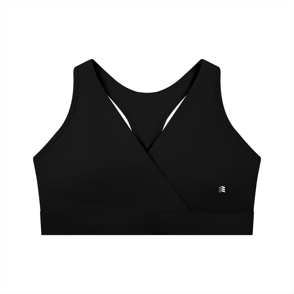 Luxe Crossover Sports Bra