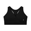 Luxe Crossover Sports Bra