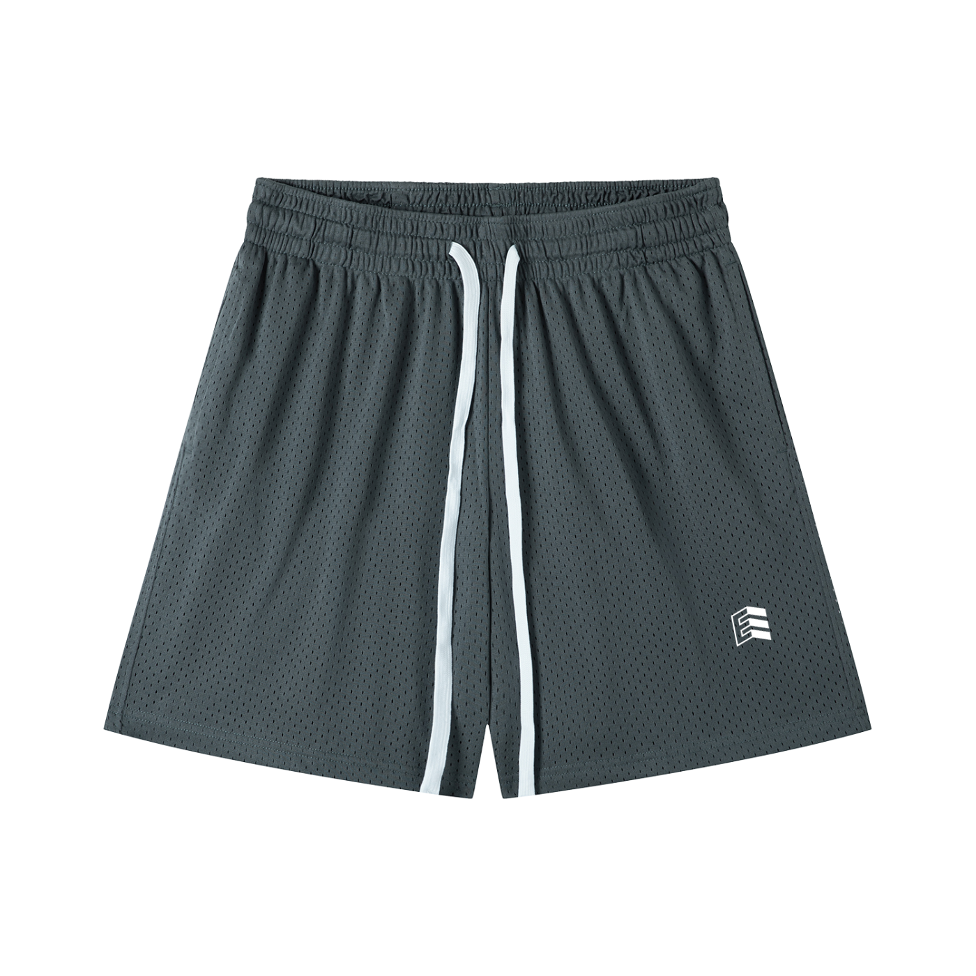 Mesh Drawstring Shorts