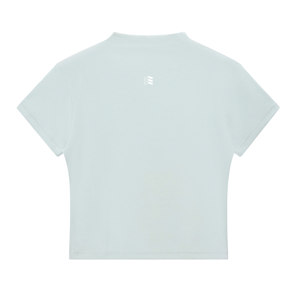 Women's Slim Fit Mock Neck Tee