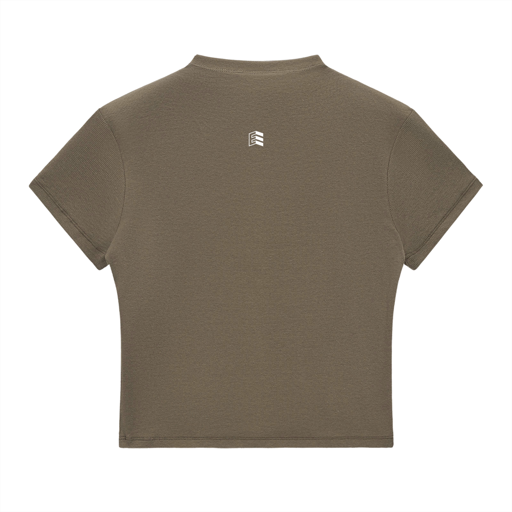 Women's Slim Fit Mock Neck Tee