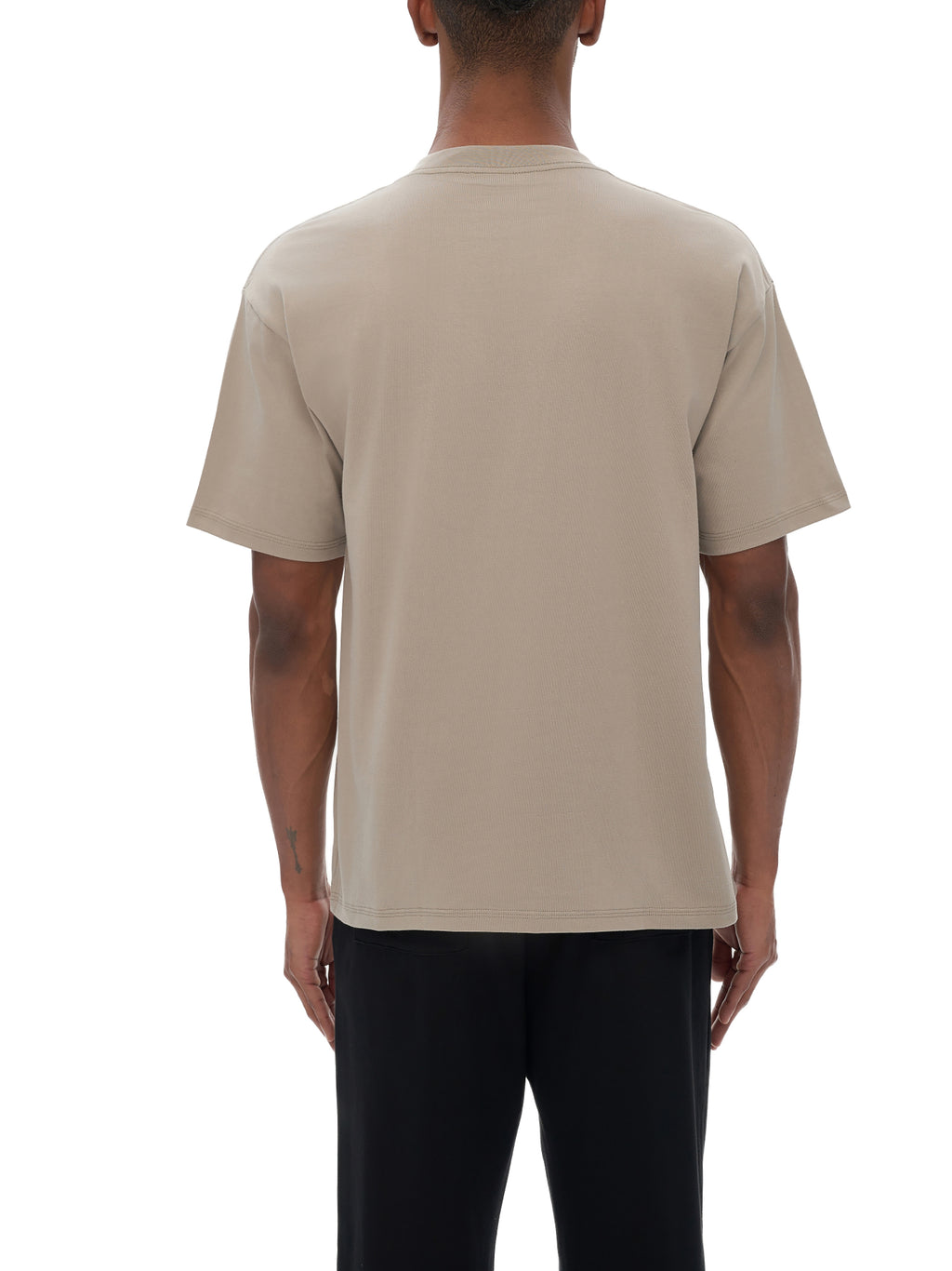 Signature Script Drop-Shoulder Tee