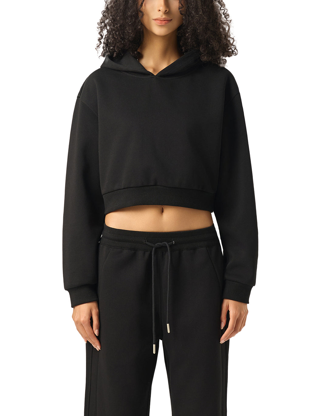 Eminence Cropped Hoodie