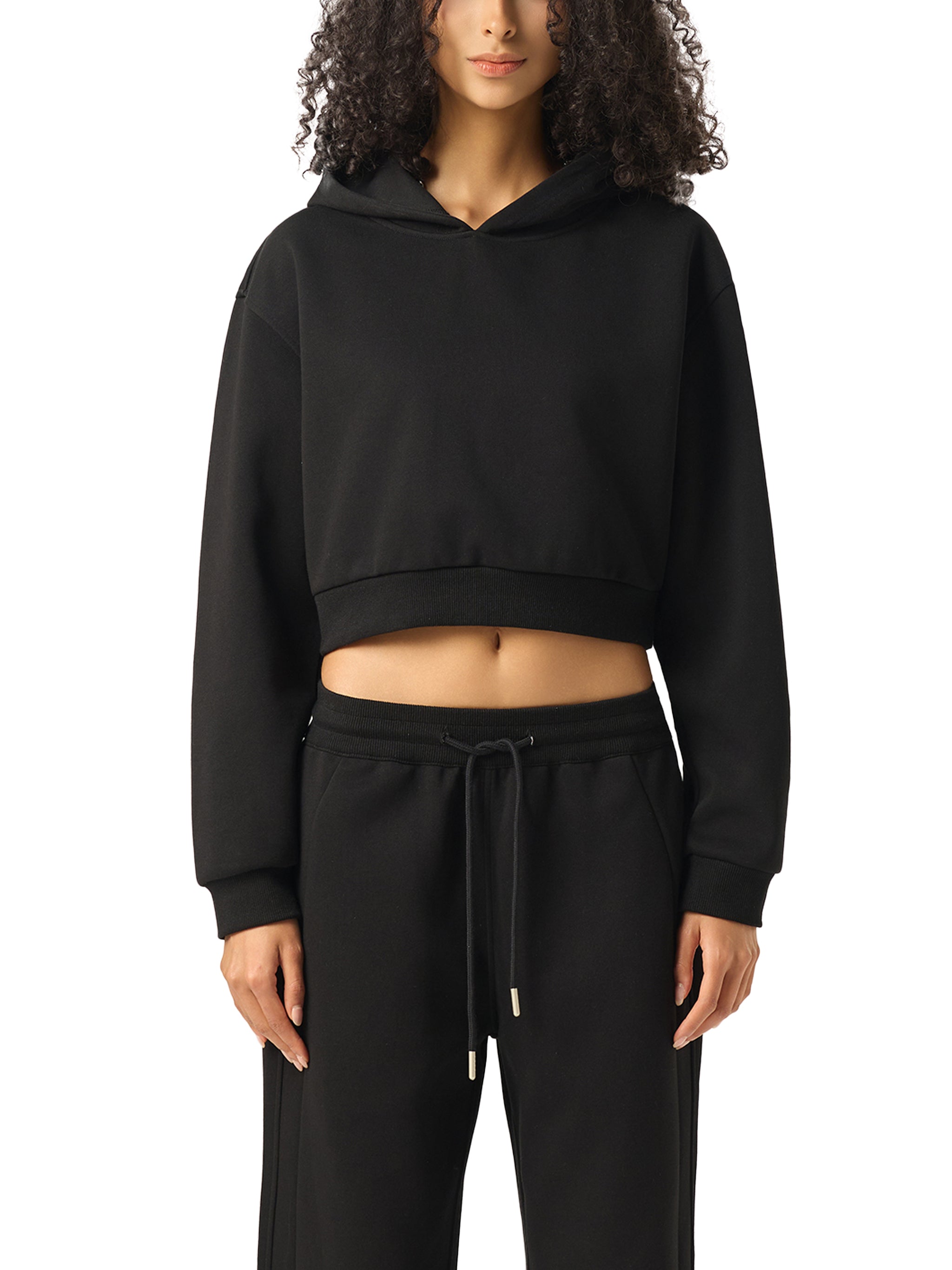 Eminence Cropped Hoodie