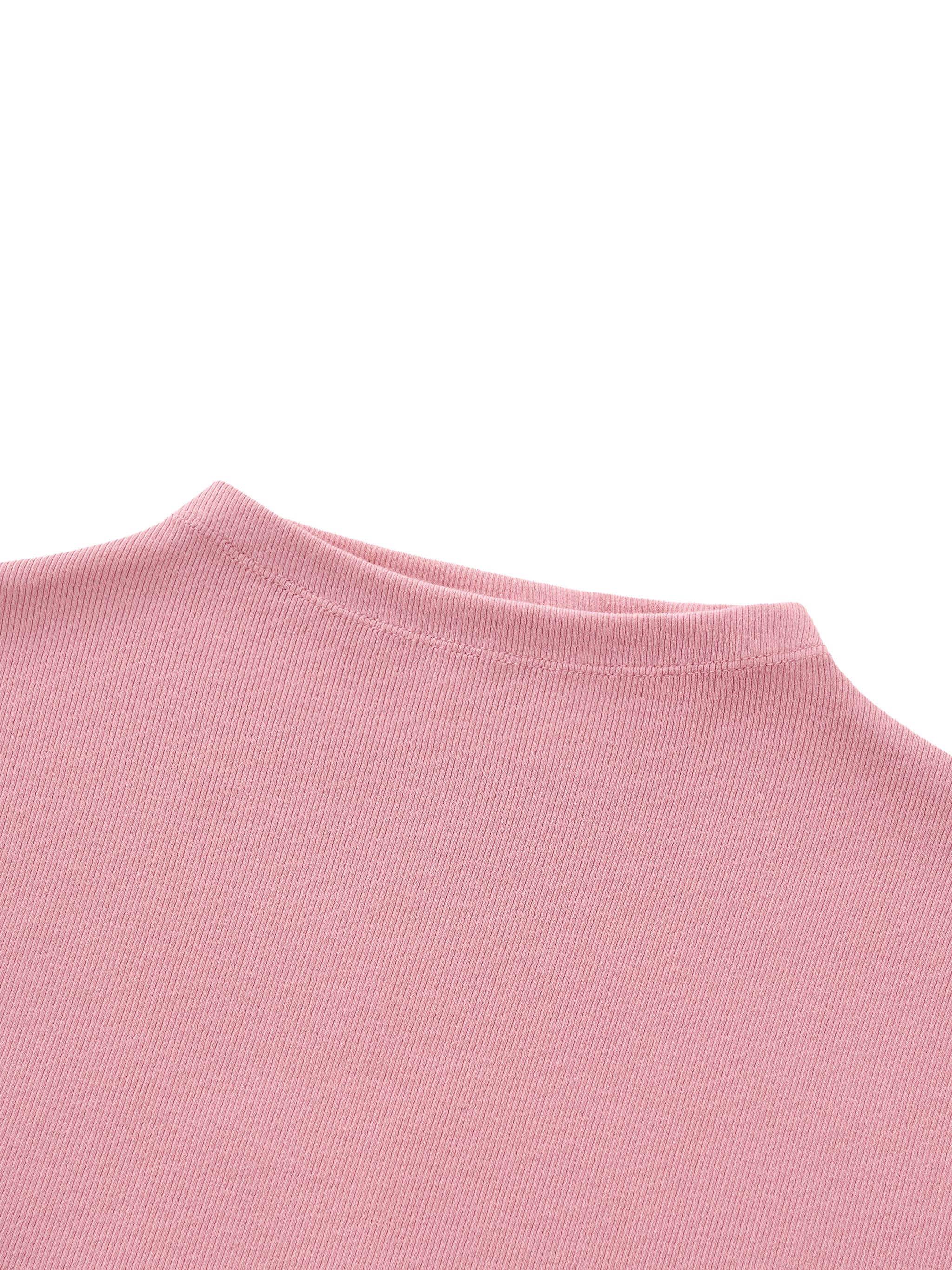 Women's Slim Fit Mock Neck Tee