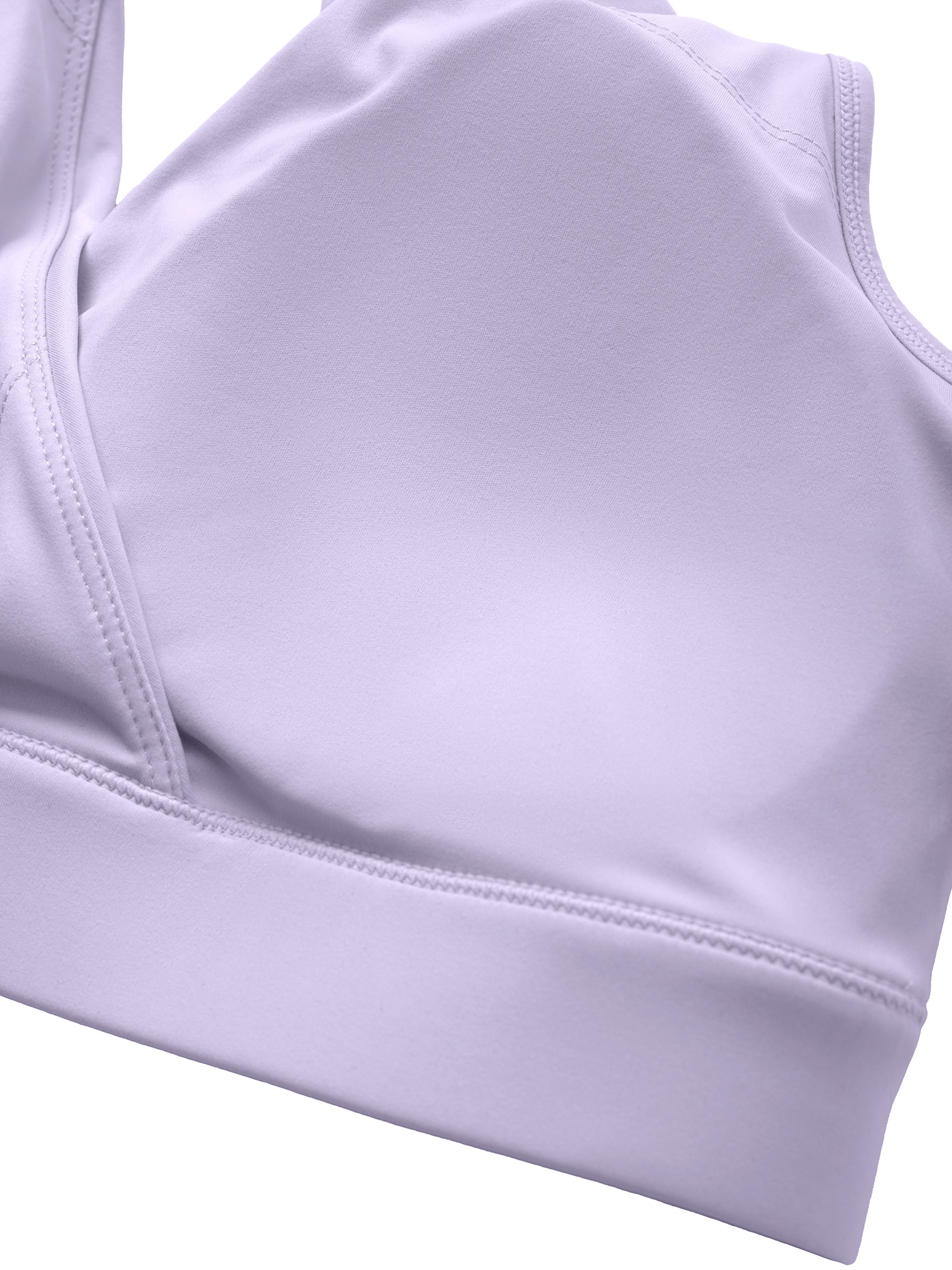 Luxe Crossover Sports Bra