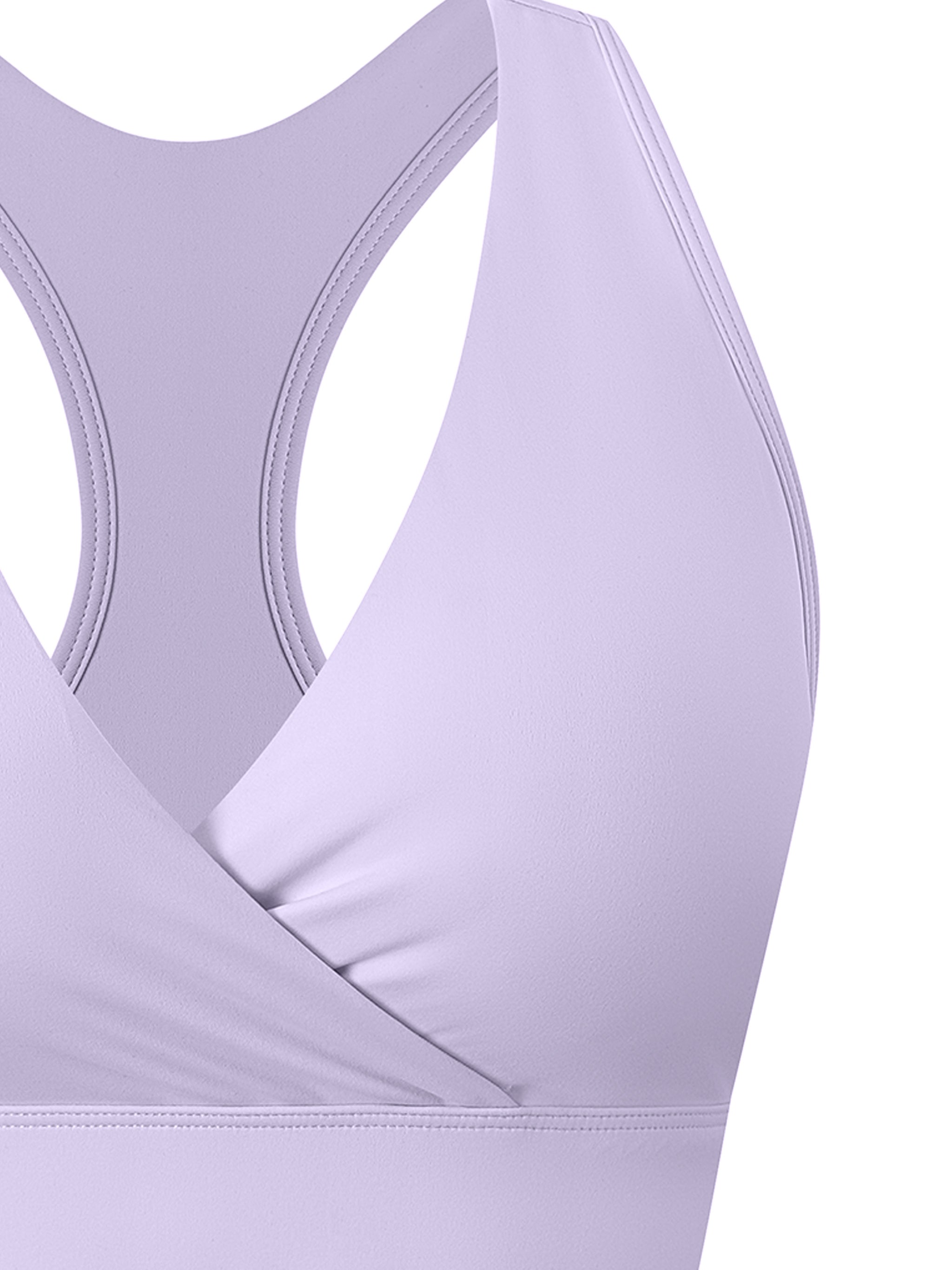 Luxe Crossover Sports Bra